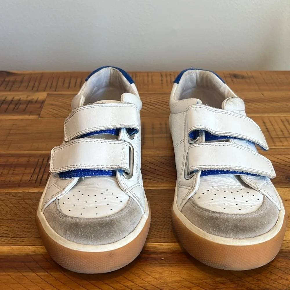 Mini Boden Boys Leather Low Tops